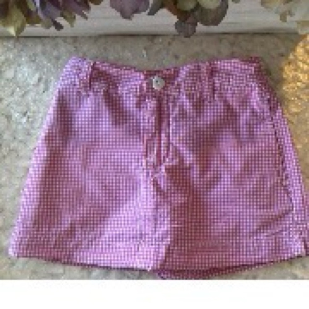 Ralph Lauren Pink Checkered Skirt